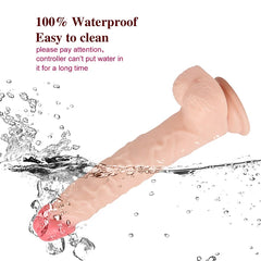 Norm-9.05Inch Giant Vibrating Dildo
