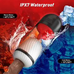 Maximus – 9 Tongue Licking & Vibration Masturbators with 360° Tongue Stirring