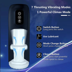 Wesley – Automatic Male Masturbator for Men with 7 Thrusting and Vibration Settings
