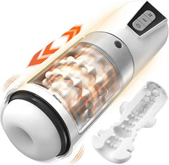 Joseph – Automatic 2 in 1 Automatic Thrusting & Vibrating Male Masturbators Cup for Penis Stimulation