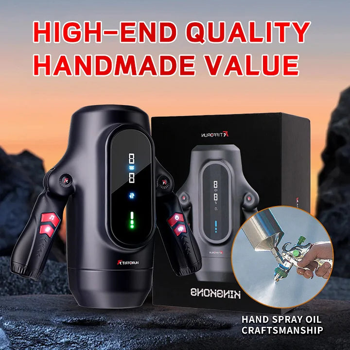 Edmund – 9 Telescopic Vibration Handheld LED Display Male Masturbator With Intelligent Heating Voice