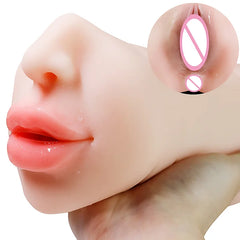 Olivia Triple Entry Masturbator – Mouth Vagina Anus in One Toy