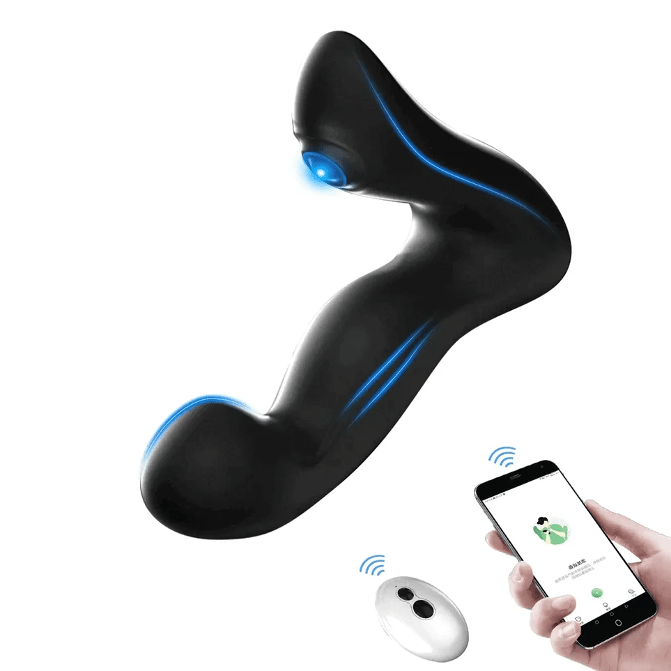 Timothy – Mobile App Control Dual Vibtarion Stimulator Prostate Massager For Multi Play