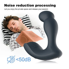 Brian – Remote Control 3 in 1 Prostate Vibrator Toy with 5 Swing Motion 2x10Vibration Modes Prostate Massager & Anal Butt Plug