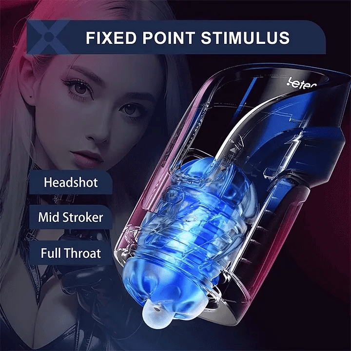 Magnus – Fully Functional Automatic Male Stroker Offering 10 Frequencies and Telescopic Fixed Adjustment