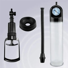 Manual Vacuum Penis Enlarger & Penis Pump Trainer Sex Toys for Men Manual Stimulation