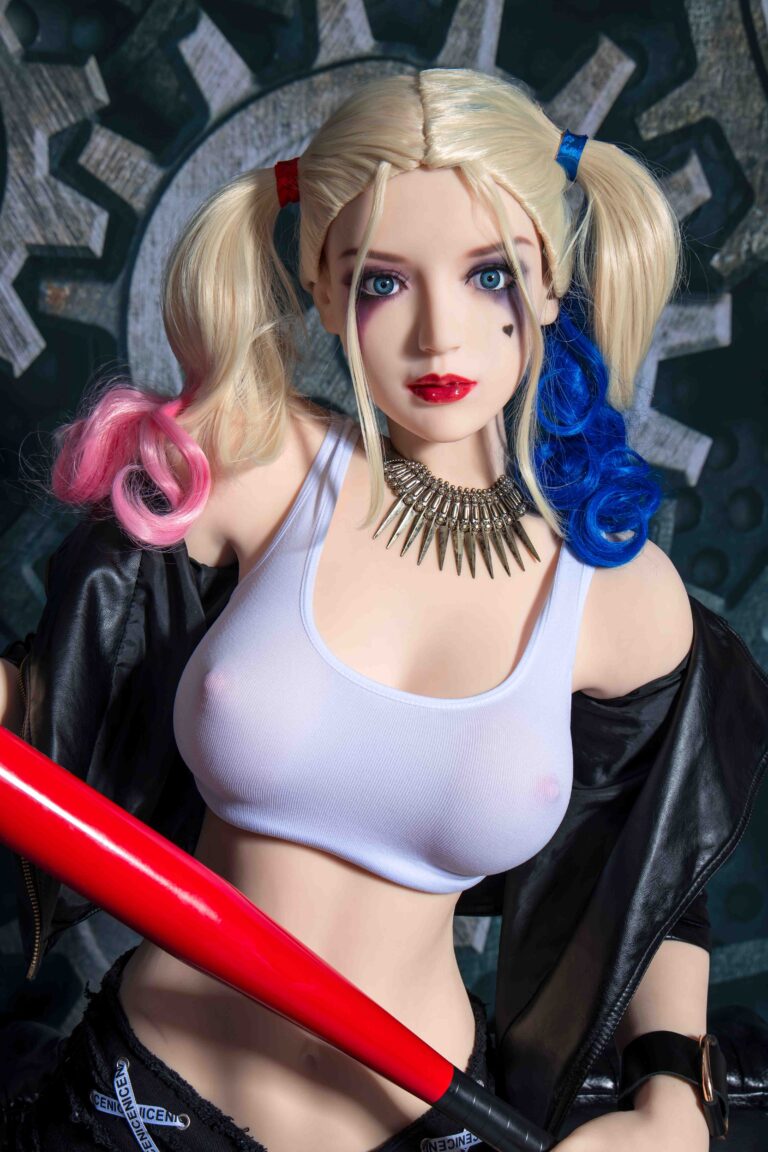 Harley Quinn 170cm/5ft6 G Cup CopsplayTPE Sex Doll