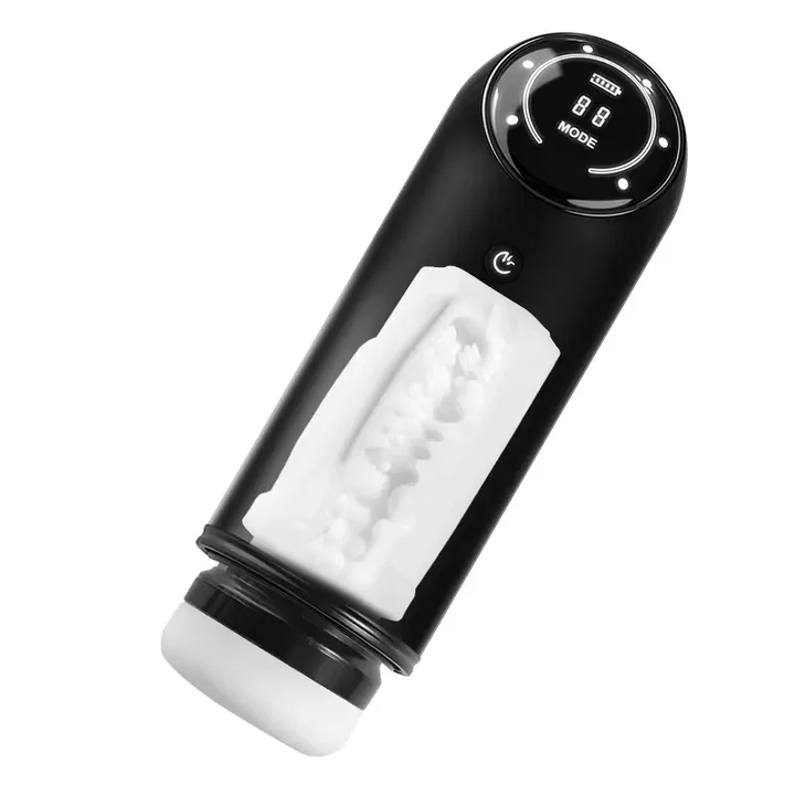 Rad – 4 Stroking & Sucking 10 Vibration Thrusting Auto Heating Male Masturbator
