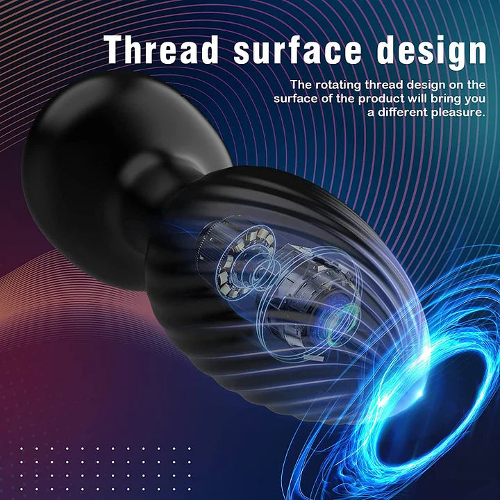 Remote Control 9 Rotation and Twisting Modes Prostate Massager