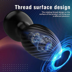 Remote Control 9 Rotation and Twisting Modes Prostate Massager