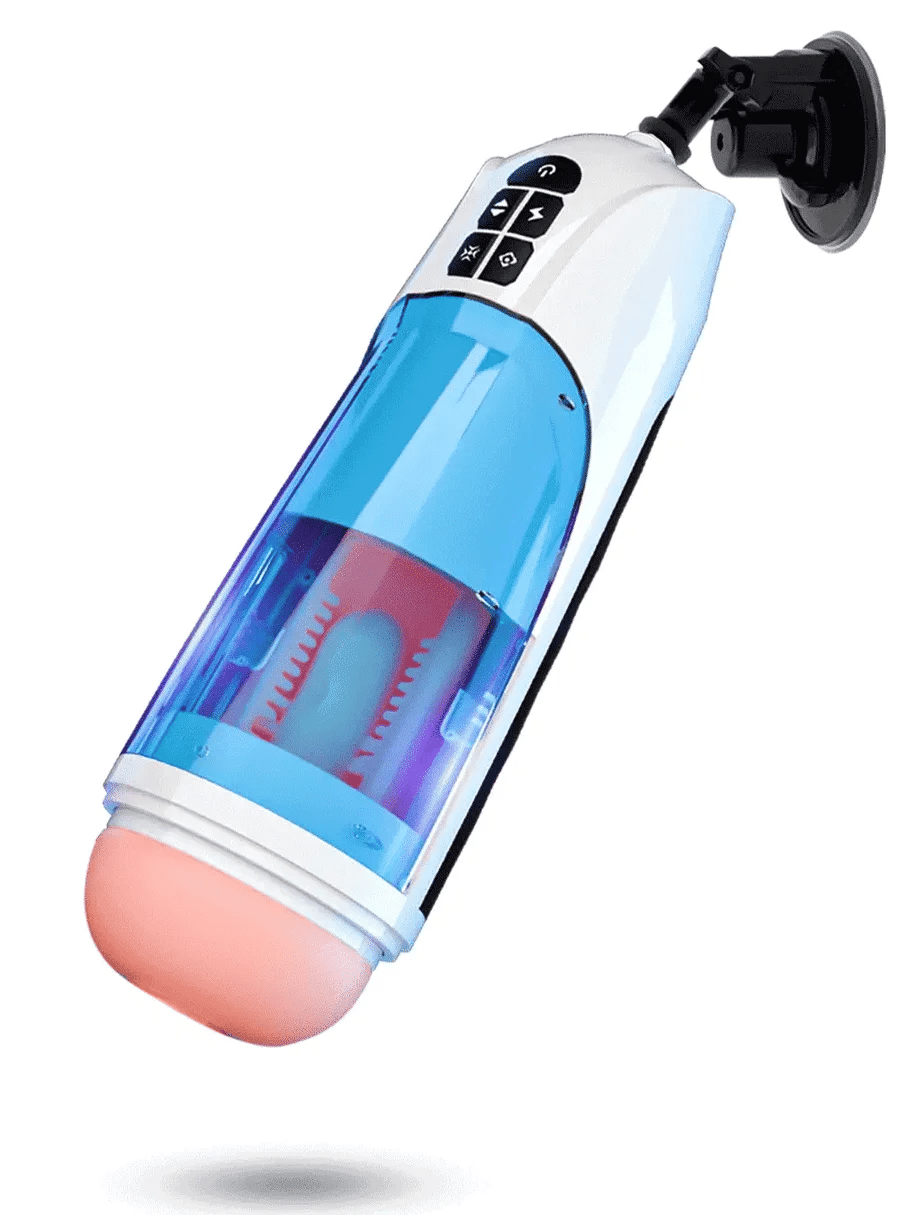 Zero Tolerance Thrusting Stroker 6-in-1 Huge Size Male Stroker Hands-free Heating Base Masturbation Cup