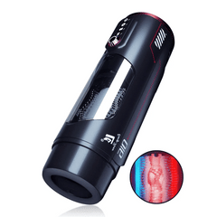 Adjustable Auto Thrusting Stroker Wriggling Heating Moaning Automatic Male Masturbator – Warrior