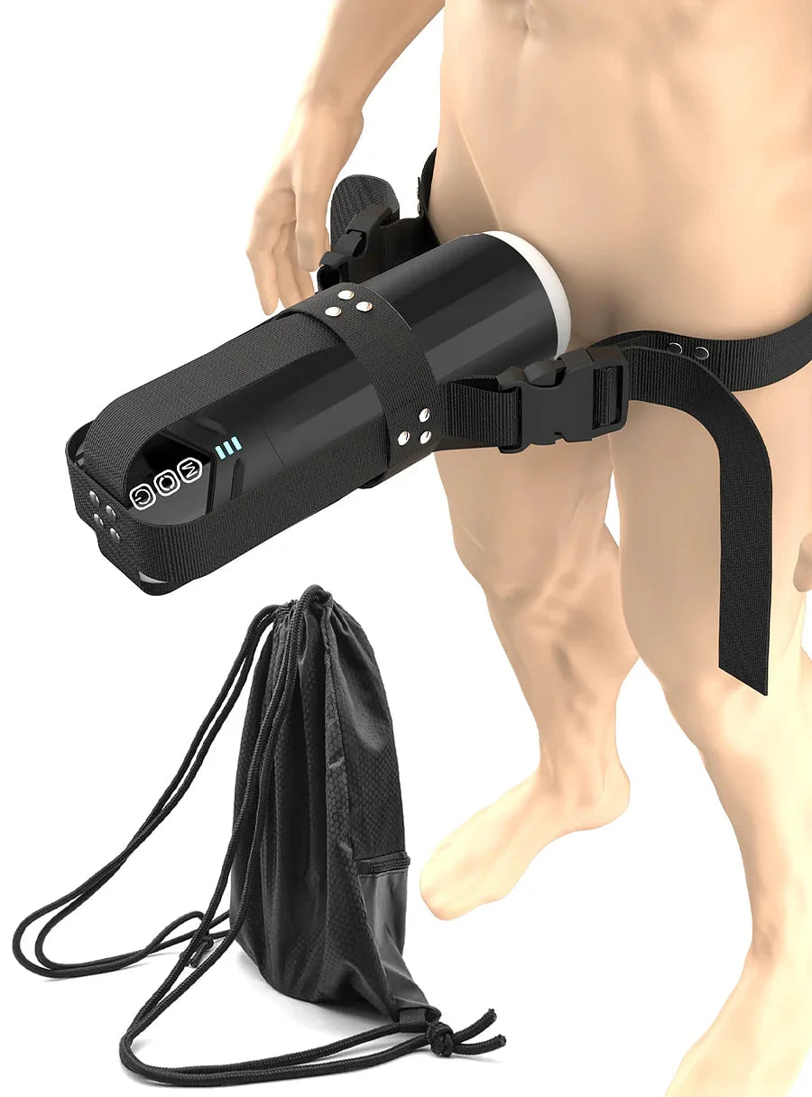 Male Masturbator 7 Frequency Rotation Suction Waterproof Blow Job Simulator – Zolo Thrustbuster Moaning Masturbator