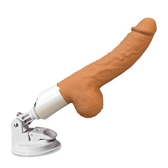 Mini Portable Sex Machine with Heating Dildo Vibrator (Remote Control) F1