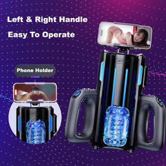 Henry – Rocket Launcher With Handphone Holder Masturbator Male Masturbation Machine & Male Stroker