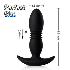 Lucas – 5.7” Remote Control Automatic Prostate Vibrator