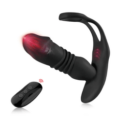Sophia – 12 Vibrating & 3 Thrusting Prostate Massager Anal Vibrator