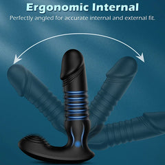 Patrick – App & Remote Control 7 Thrusting & Vibrating Modes Adjustable Male Anal Sex Toys Prostate Massager & Anal Plug Prostate Stimulator Toys