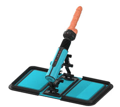 Isaiah – Automatic Scaling Intellectual Leather Bag Female Sex Machine Masturbation Pumping Gun With Dildos