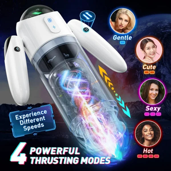Sean – Automatic Robot Handheld 7 Thrusting 4 Rotation One Key Brust Male Masturbator
