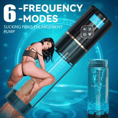 6-Frequency Water Spa 6-Mode Sucking Penis Enlargement Pump