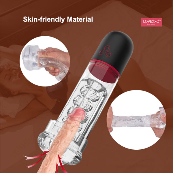 Carter – King 9 Vibration Mode Suction Penis Pump