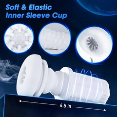 Jose – Automatic Male Masturbator 5 Thrusting & Vibrating LCD Display Electric Male Stroker