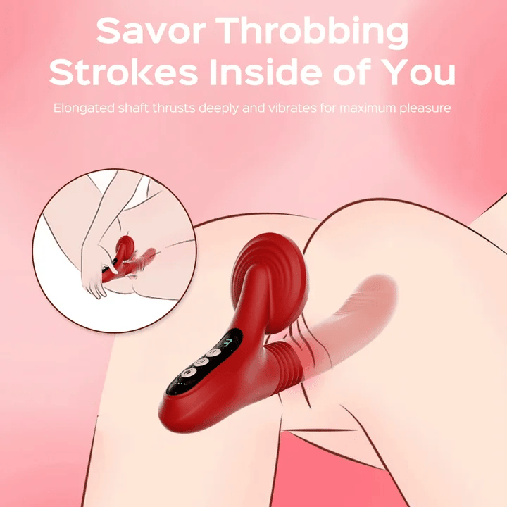 Luna – Clit Licking & Warming Thrusting Rabbit Vibrator