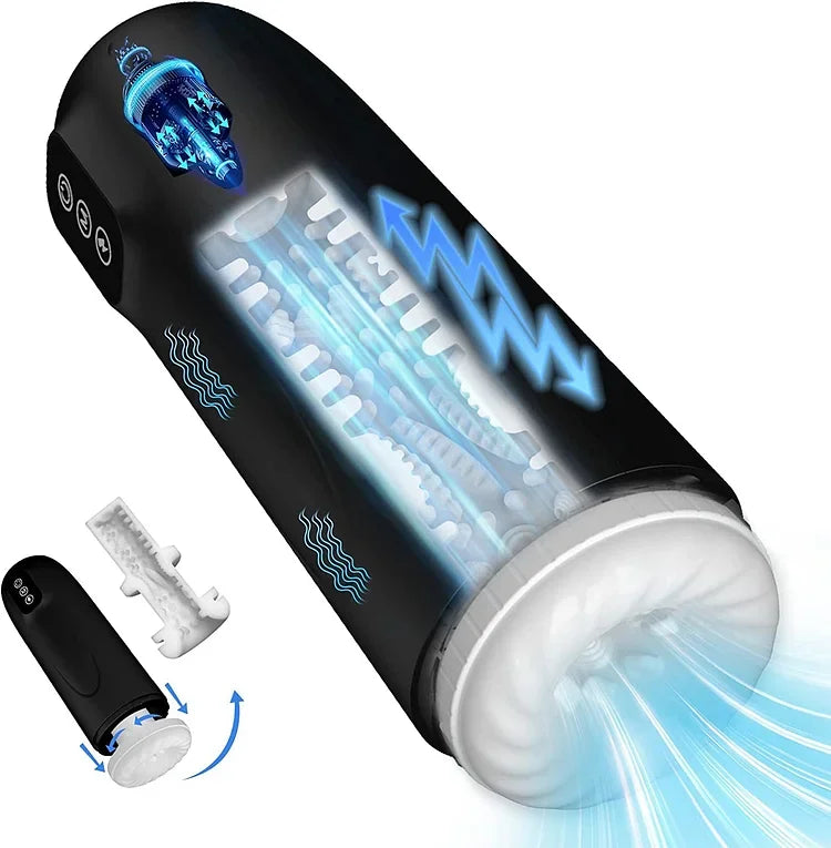 Wesley – Automatic Male Masturbator for Men with 7 Thrusting and Vibration Settings