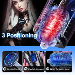 Magnus – Fully Functional Automatic Male Stroker Offering 10 Frequencies and Telescopic Fixed Adjustment