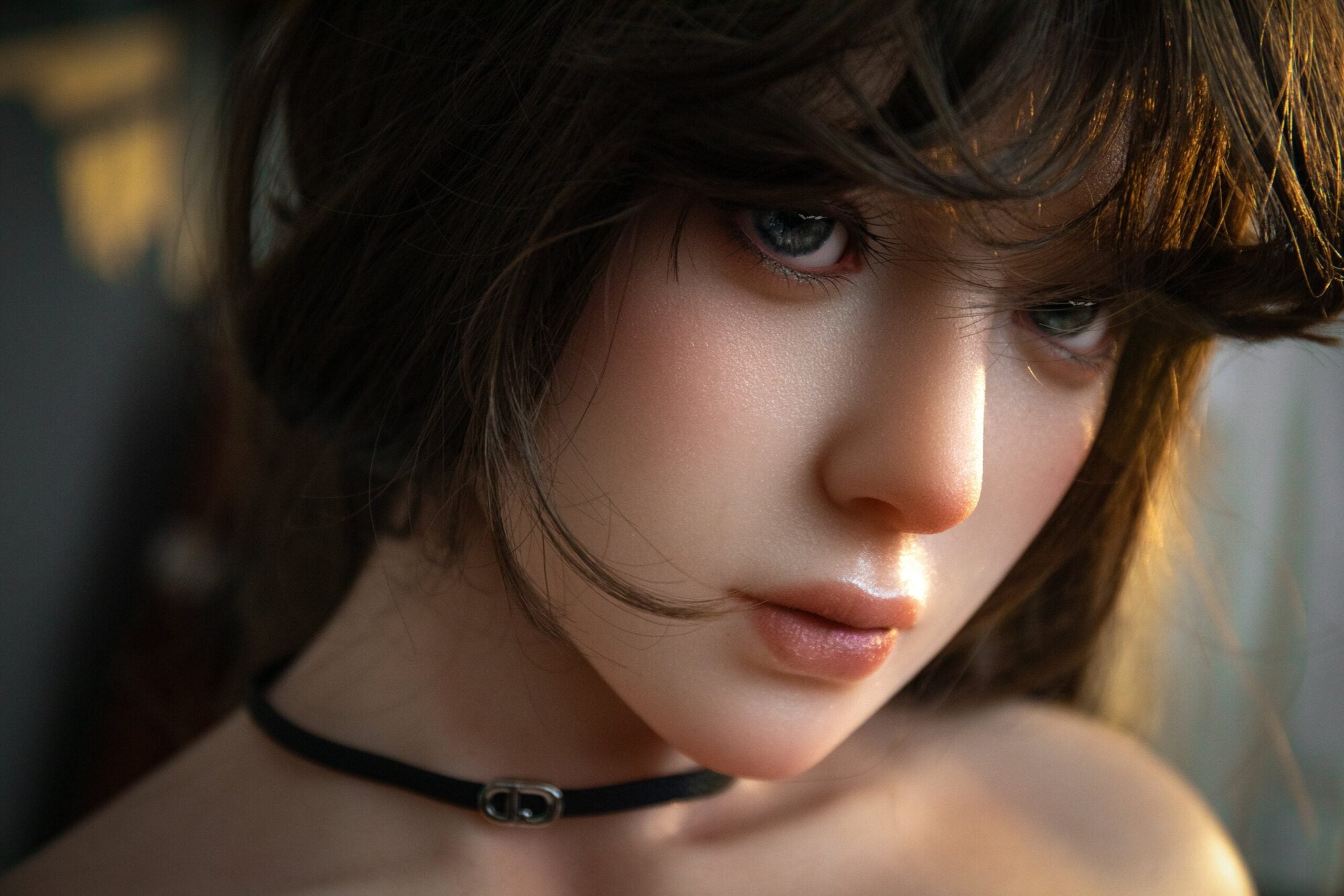 Violet sex doll 170cm/5ft5 D cup Silicone Head Lifelike Beauty & Elegance