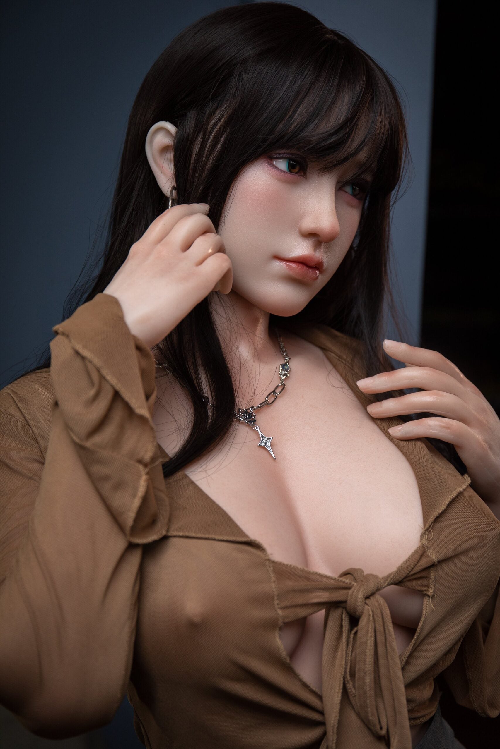 Karen sex doll 170CM/5ft5 of Stunning Beauty & Sensuality Silicone Head