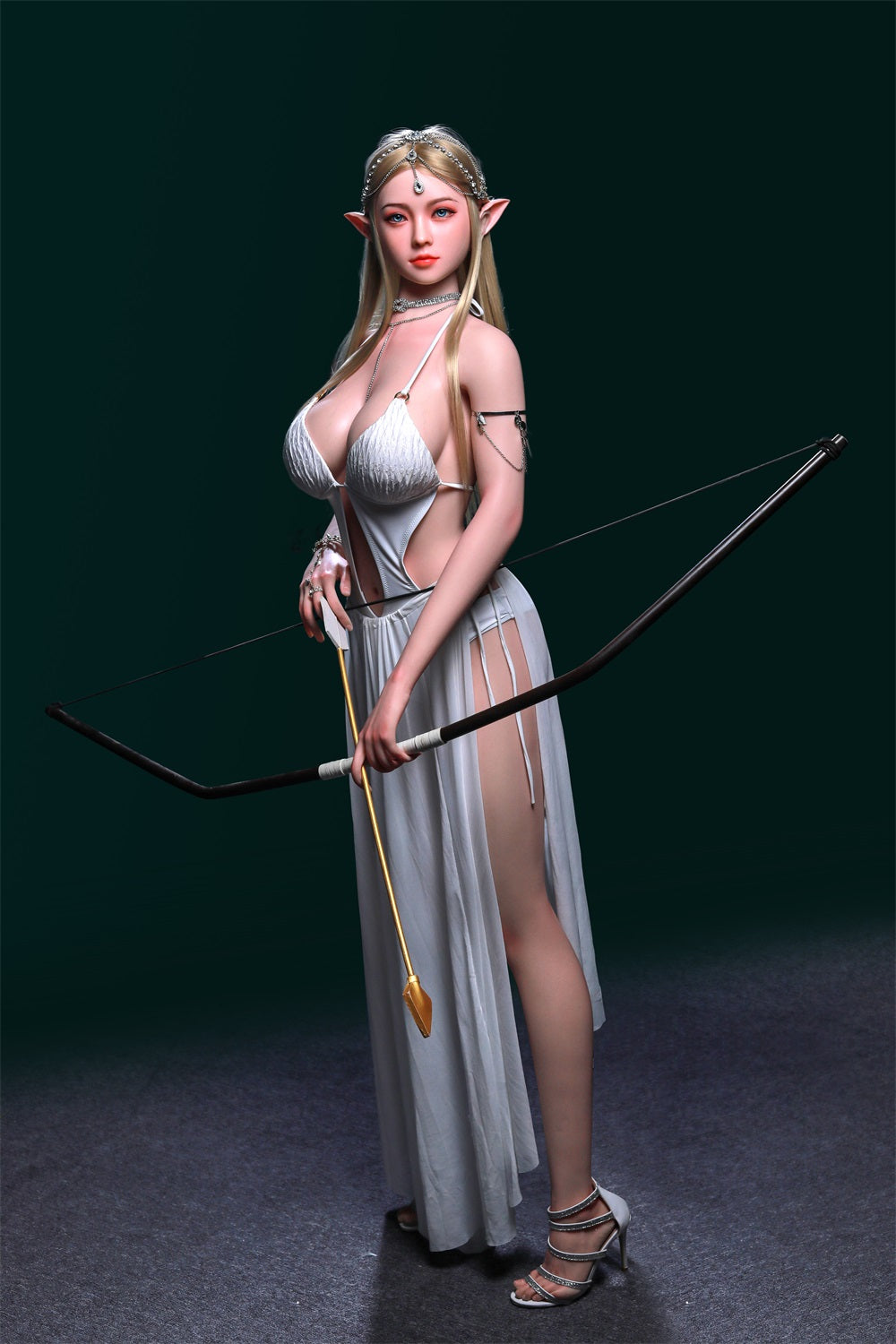 Elara Enchanting 4-in-1 Blonde Elf Sex Doll 165cm/D cup Silicone Head