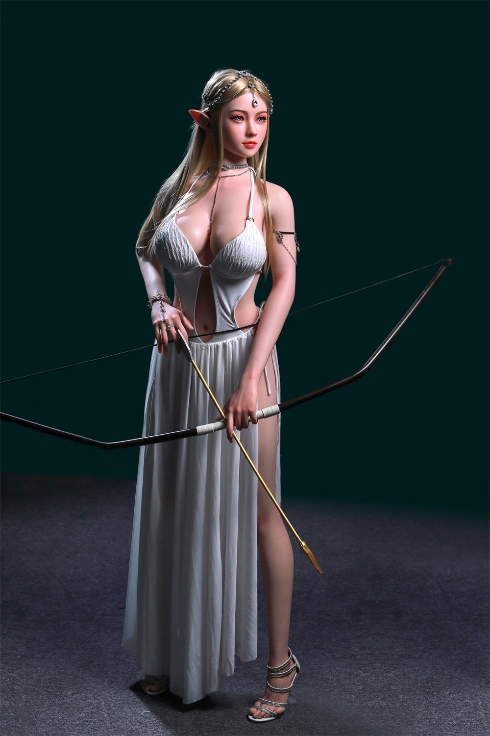 Elara Enchanting 4-in-1 Blonde Elf Sex Doll 165cm/D cup Silicone Head