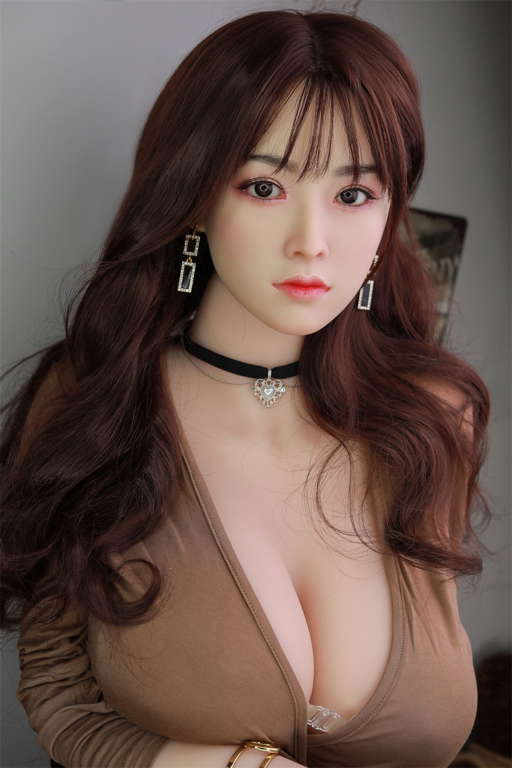Hana 163cm/5ft3 E Cup realistic asian sex doll 4-in-1 AI Porn Star