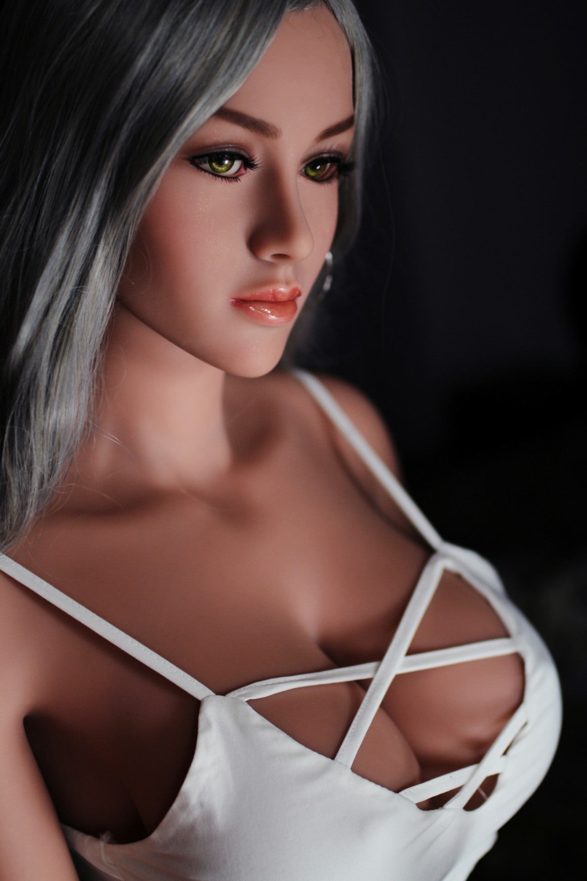 Bianca BBW Realistic Doll 165cm Tan Skin Huge Breast HOT!