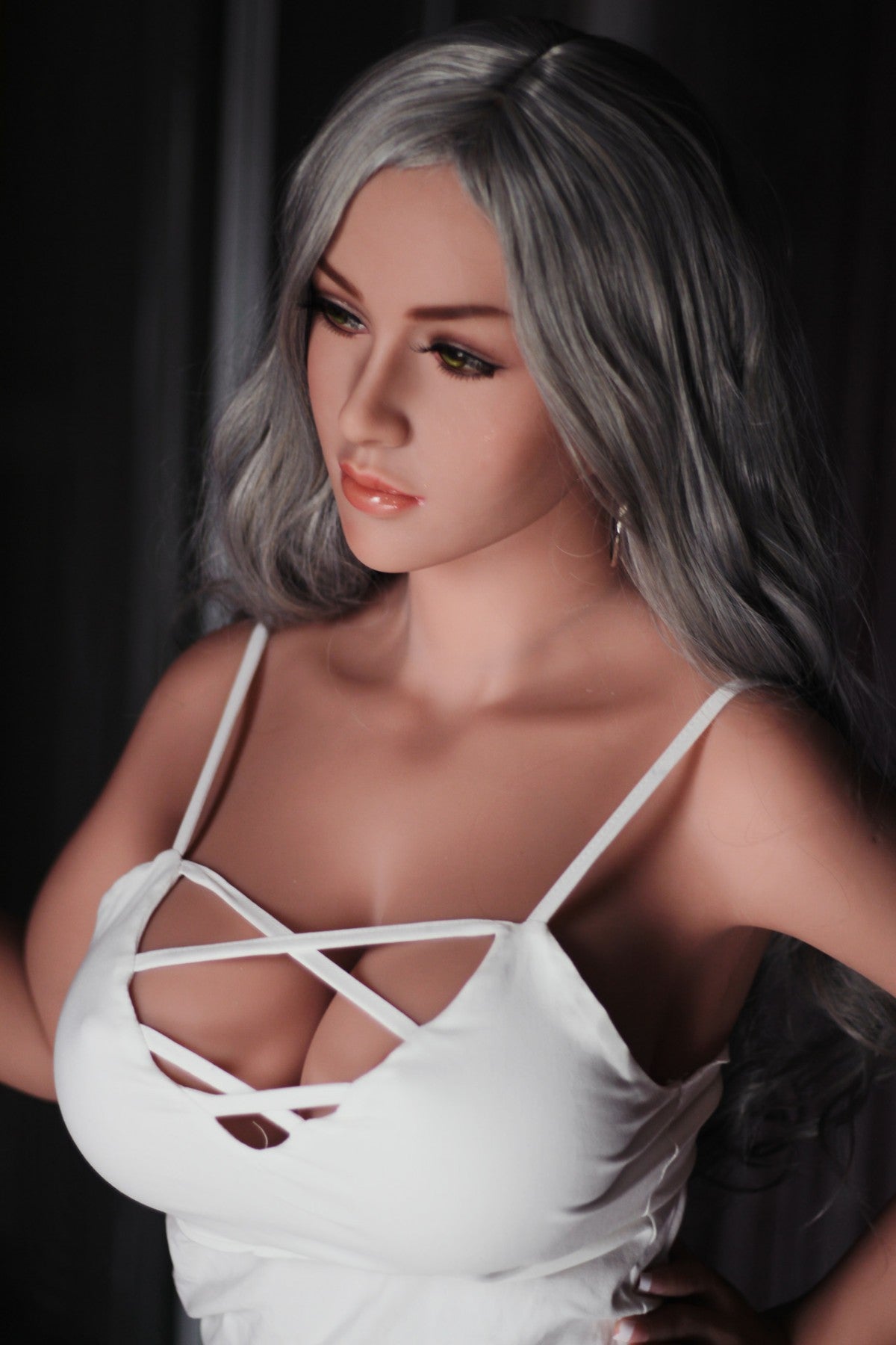 Bianca BBW Realistic Doll 165cm Tan Skin Huge Breast HOT!