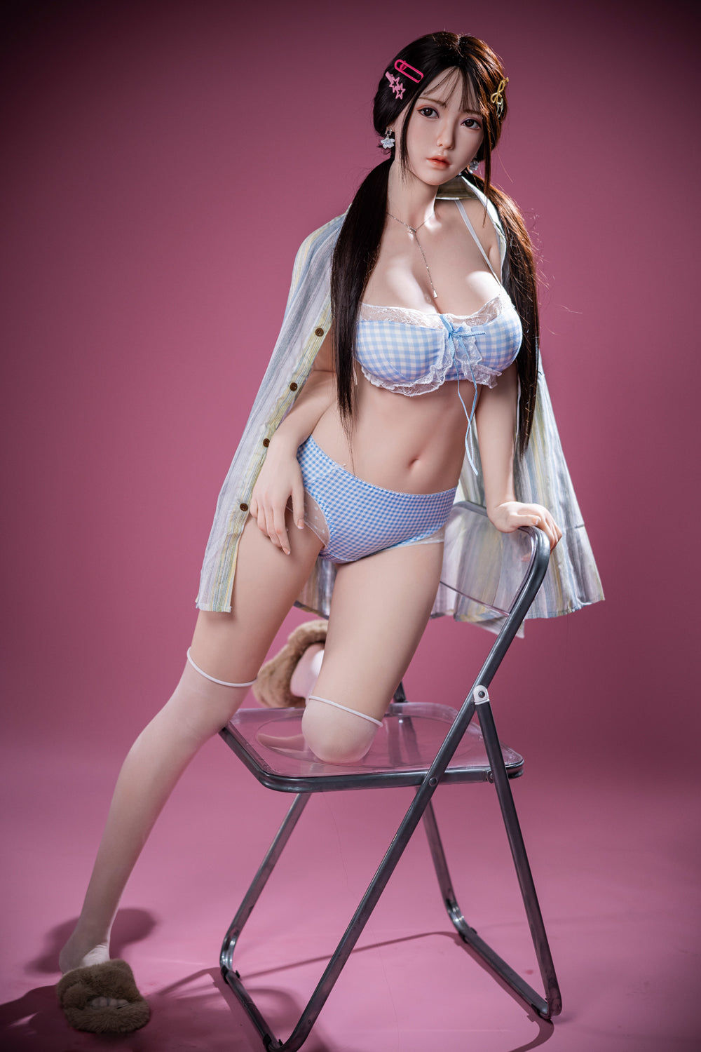Mona Sex Doll 160cm/5ft2 D cup Silicone Head A Lifelike Asian Beauty