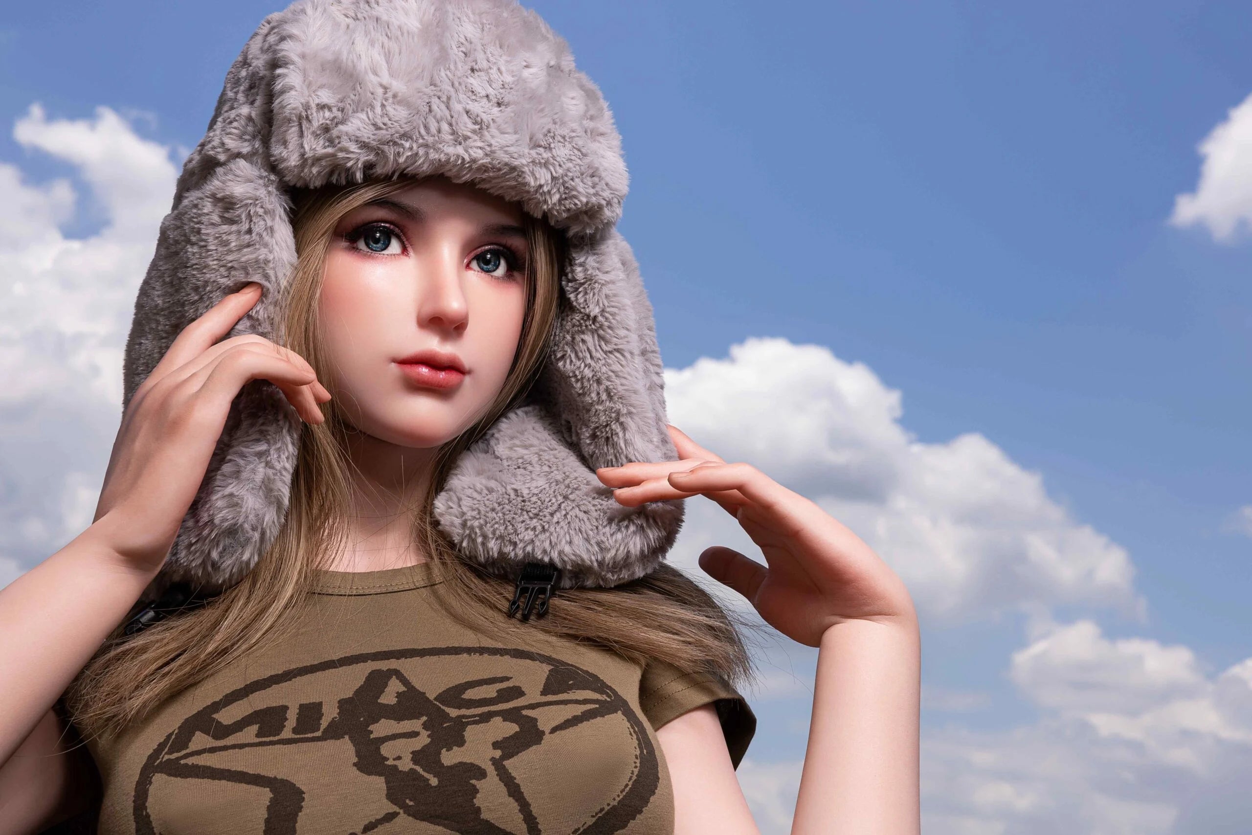 Gwendolyn sex doll 158cm/5ft2 G Cup graceful TPE+Silicone