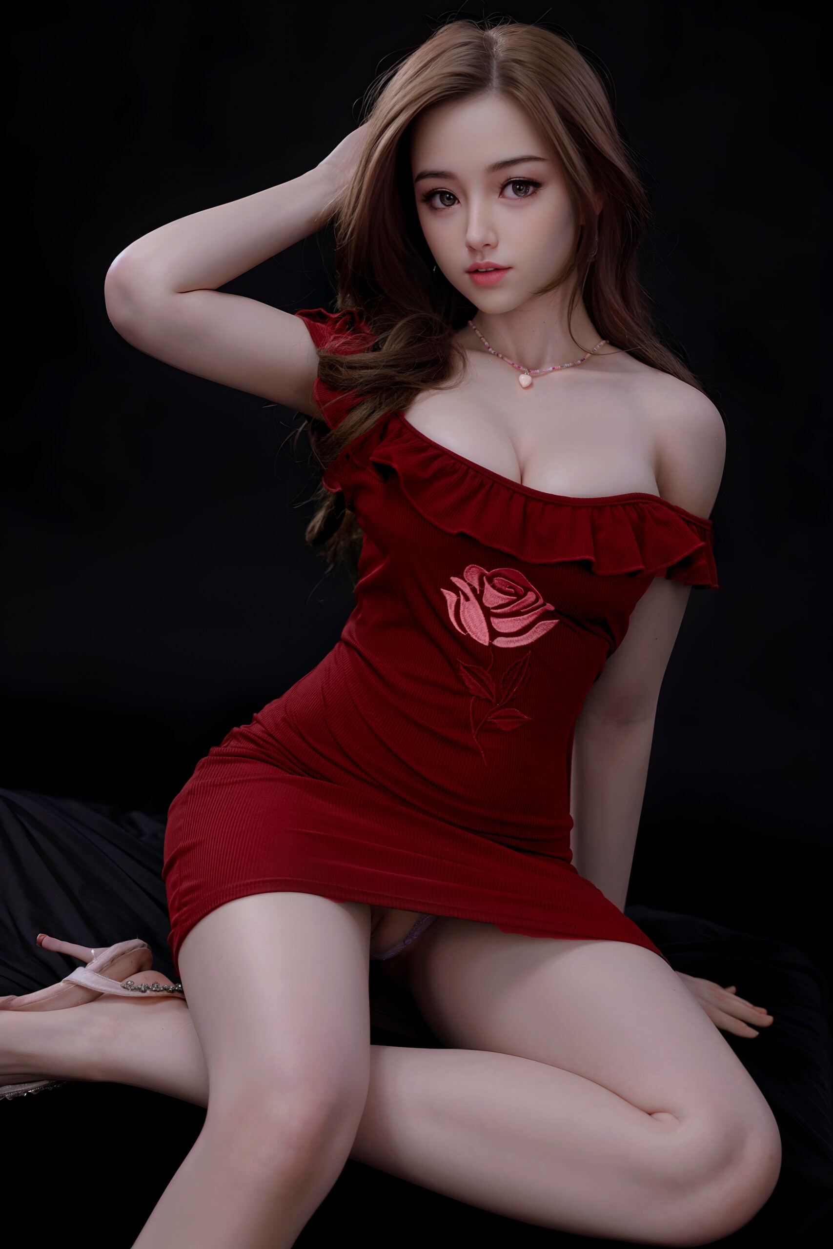 Mila Sex doll robot 158cm/5ft2 G Cup Asian Girl TPE+Silicone Head