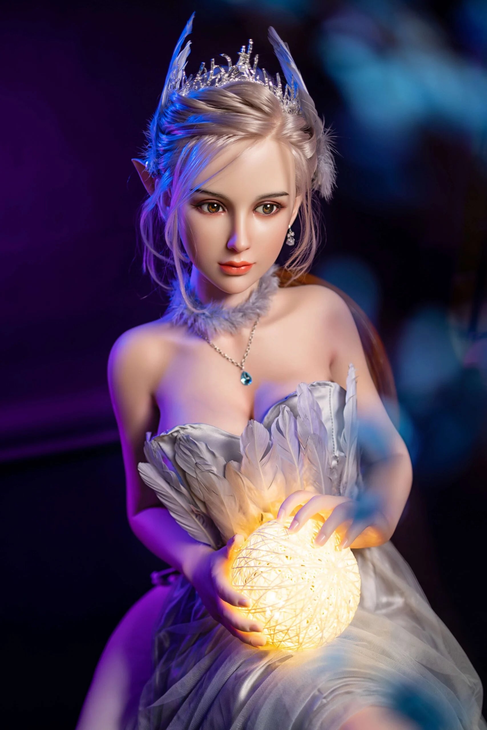 Ophelia Sex dolls for sale 158cm/5ft2 G Cup Young Silicone Head