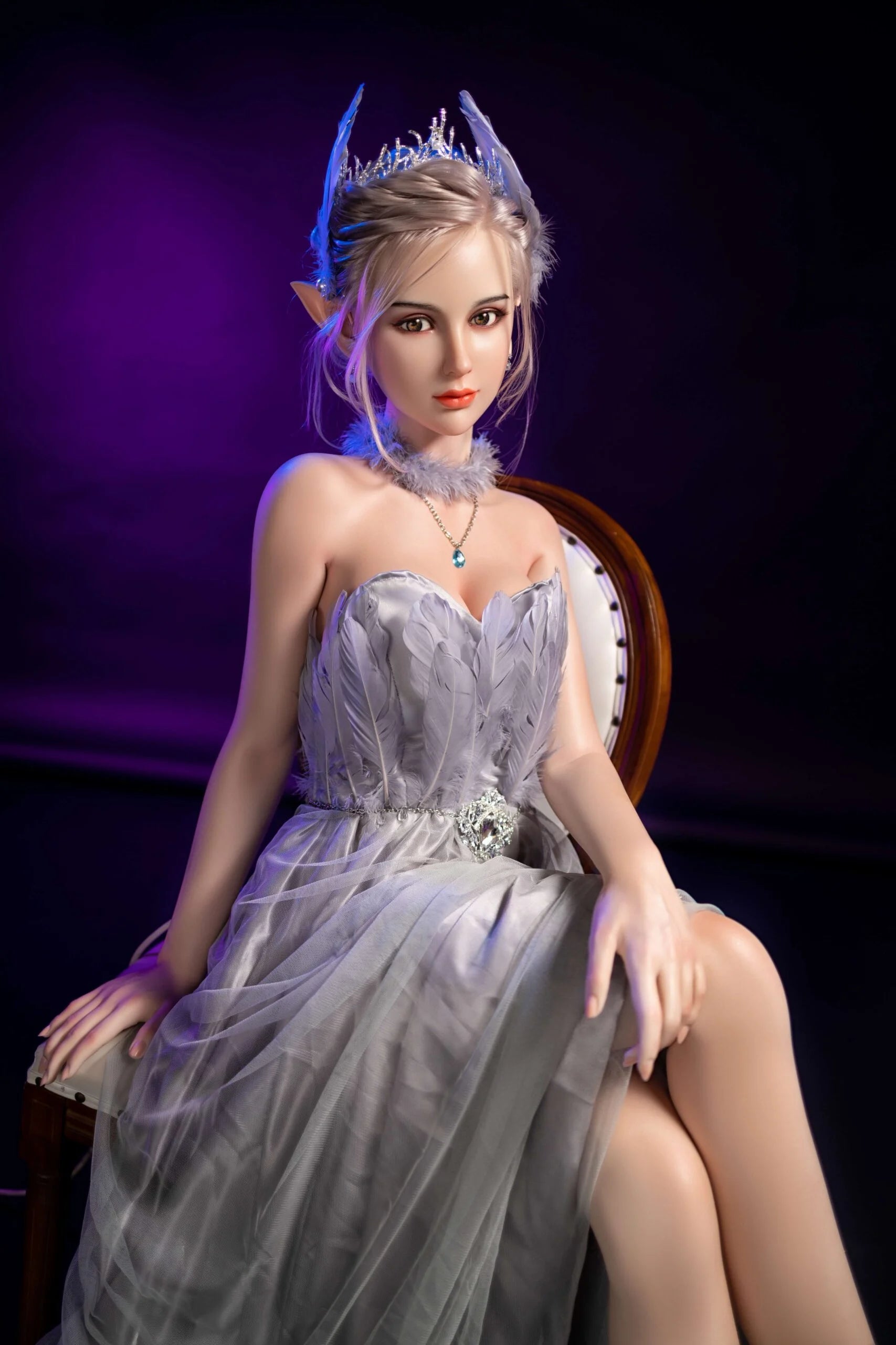 Ophelia Sex dolls for sale 158cm/5ft2 G Cup Young Silicone Head