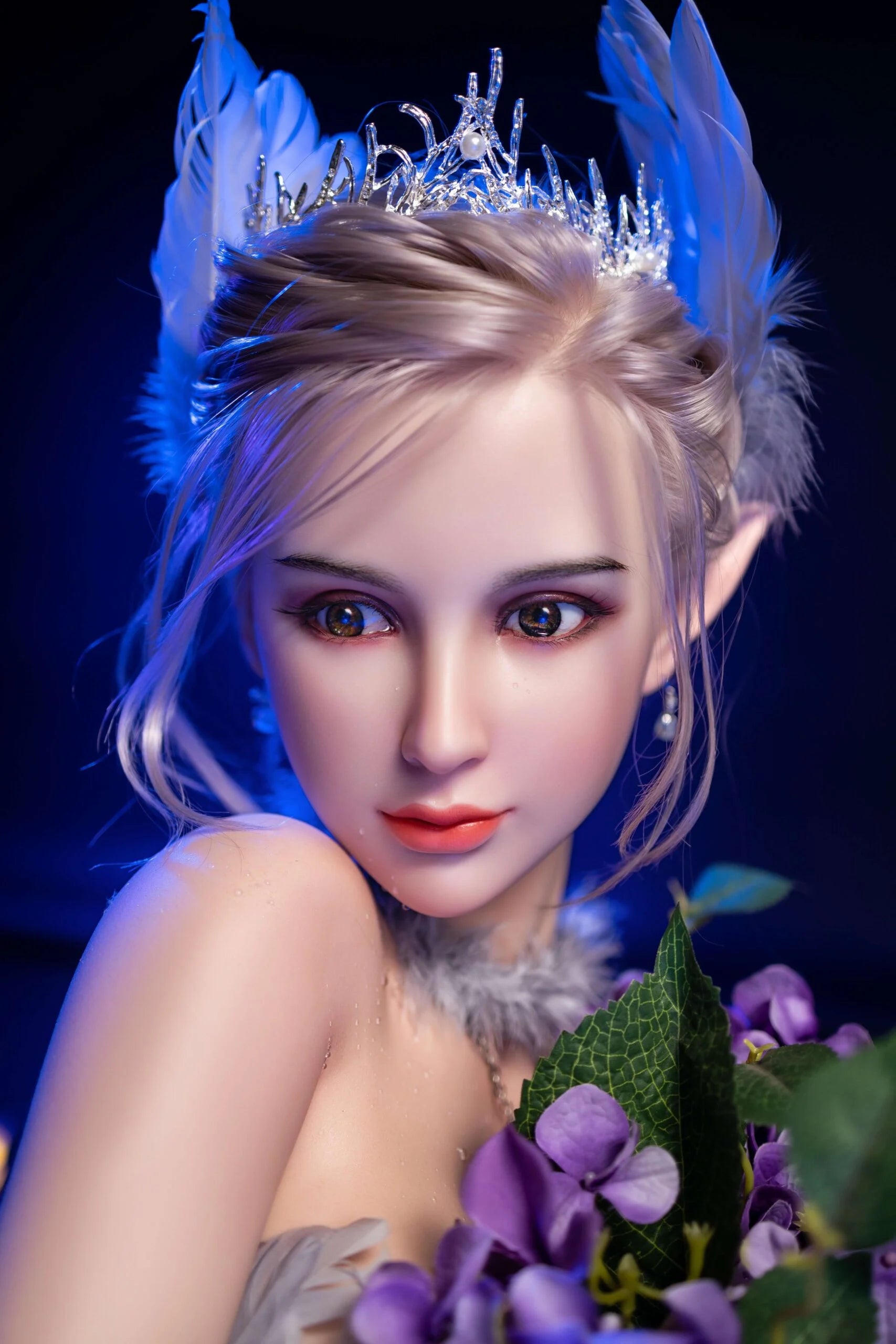Ophelia Sex dolls for sale 158cm/5ft2 G Cup Young Silicone Head