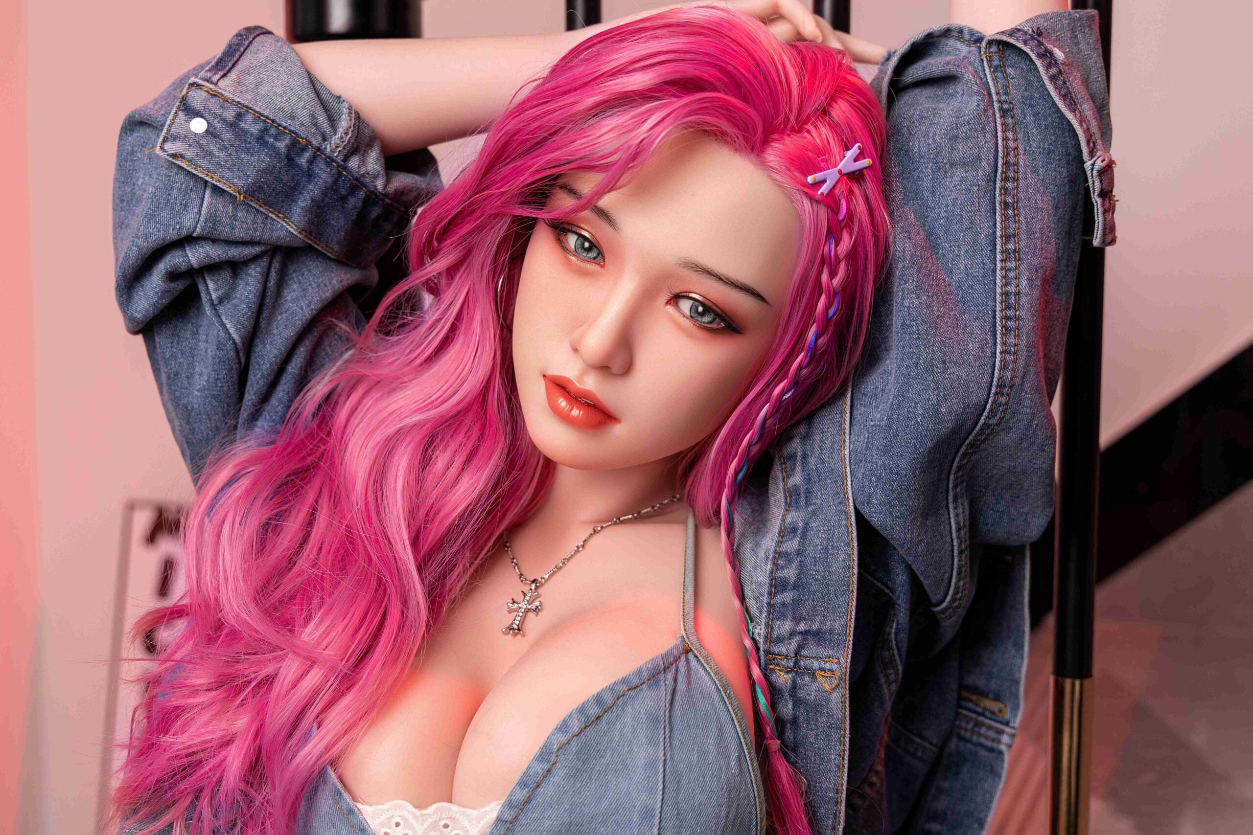 Belle delphine sex doll 165cm/5ft4 G Cup TPE+Silicone Head