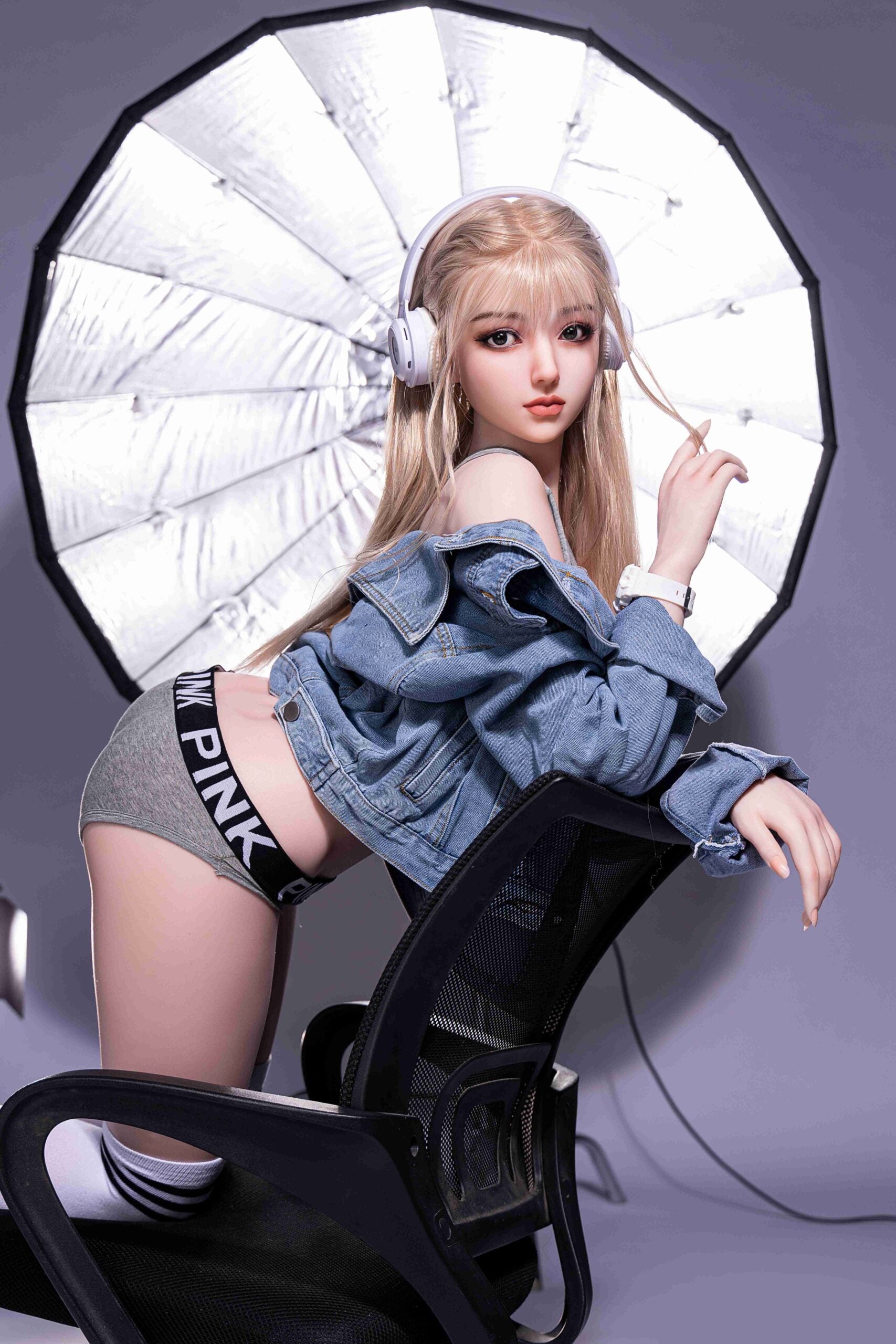 Eleanor Celebrity sex dolls 168cm/5ft6 G Cup TPE+Silicone Head