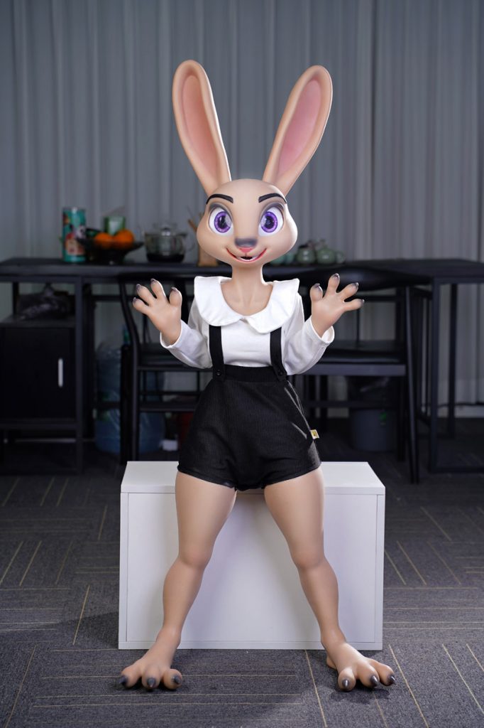 Rabbitie 120CM C Cup Silicone Doll Real