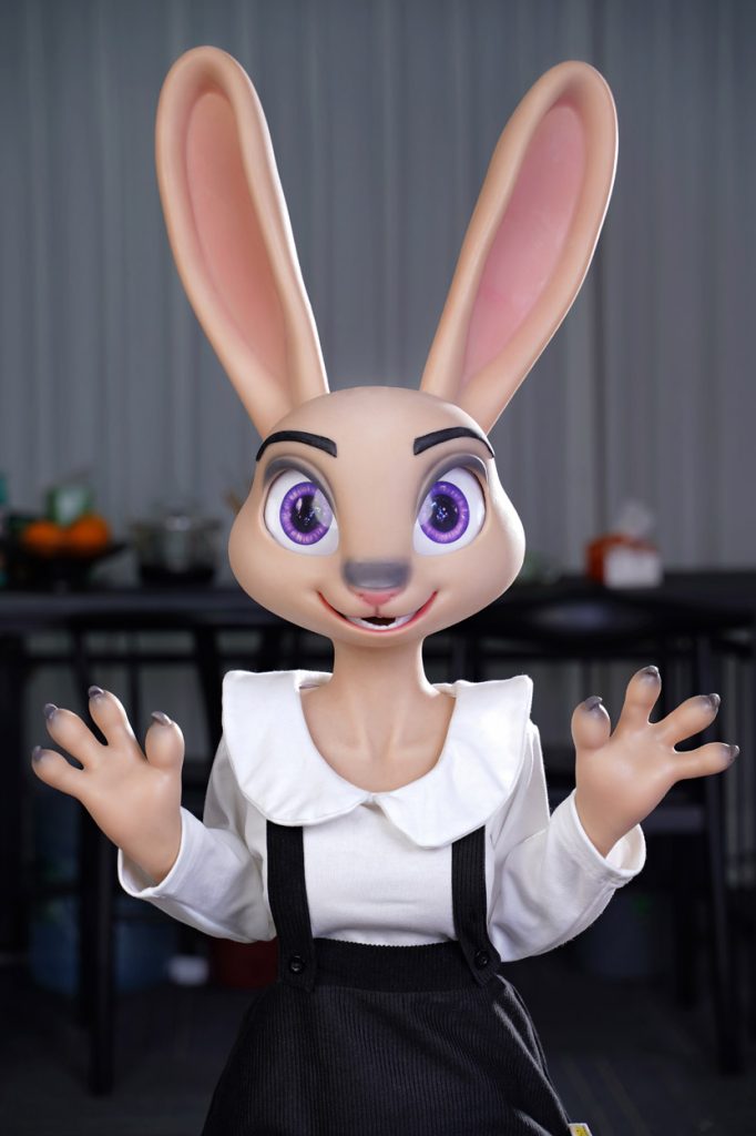 Rabbitie 120CM C Cup Silicone Doll Real