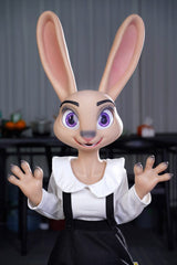Rabbitie 120CM C Cup Silicone Doll Real