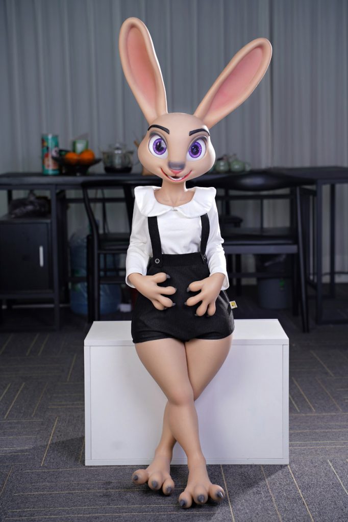 Rabbitie 120CM C Cup Silicone Doll Real