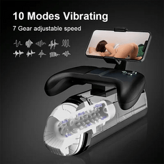 Carson – Auto 7 Suction & 7 Vibration Heating With Stroker Phone Holder & Handle Control